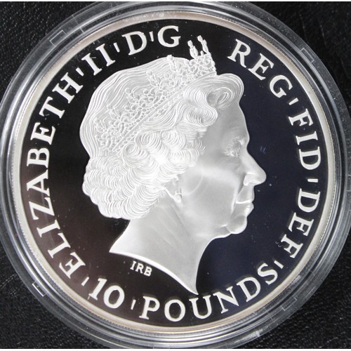 298 - 2014 Silver Proof 5oz Britannia, Elizabeth II. One of the most revered designs of the Britannia seri... 