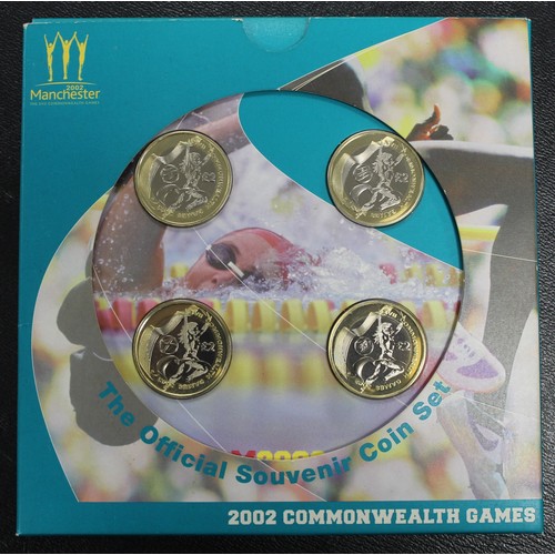 277 - BUNC 2002 Commonwealth £2 coin set. In excellent condition throughout, complete with insert. All coi... 