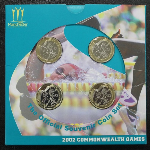 278 - BUNC 2002 Commonwealth £2 coin set. In excellent condition throughout, complete with insert. All coi... 