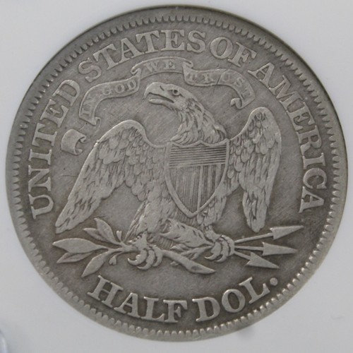 319 - USA, a small type-set assortment (5) comprising 1866 half dollar, standing liberty quarter dollar (d... 