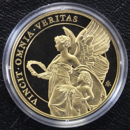 240W - St. Helena, 2021 Gold proof 1oz £5 coin, Elizabeth II. Part of the Queen's Virtues series with this ... 