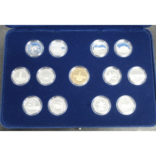 169 - Canada, 1992 Commemorative 13-coin set, 