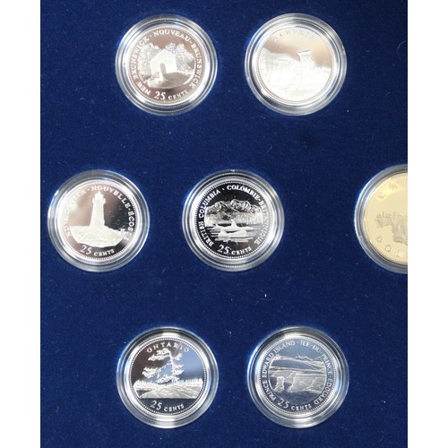 169 - Canada, 1992 Commemorative 13-coin set, 