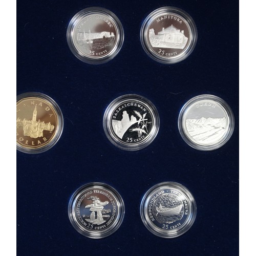 169 - Canada, 1992 Commemorative 13-coin set, 