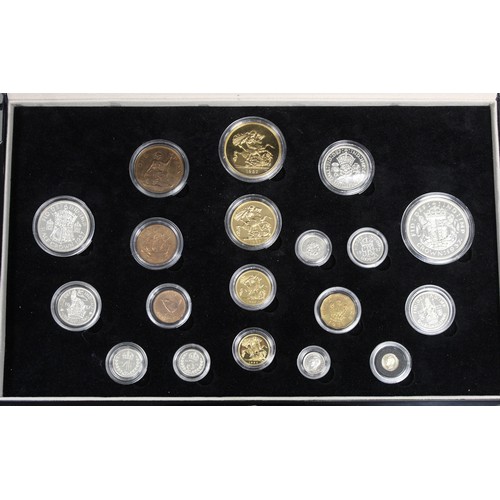 205 - A spectacular 1937 19-coin proof set celebrating the coronation of King George VI. Comprising the fo... 