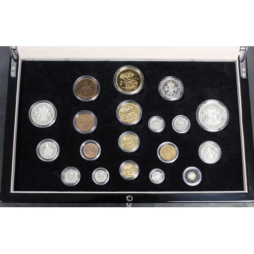 205 - A spectacular 1937 19-coin proof set celebrating the coronation of King George VI. Comprising the fo... 