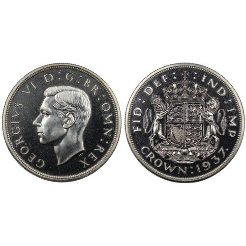 205 - A spectacular 1937 19-coin proof set celebrating the coronation of King George VI. Comprising the fo... 