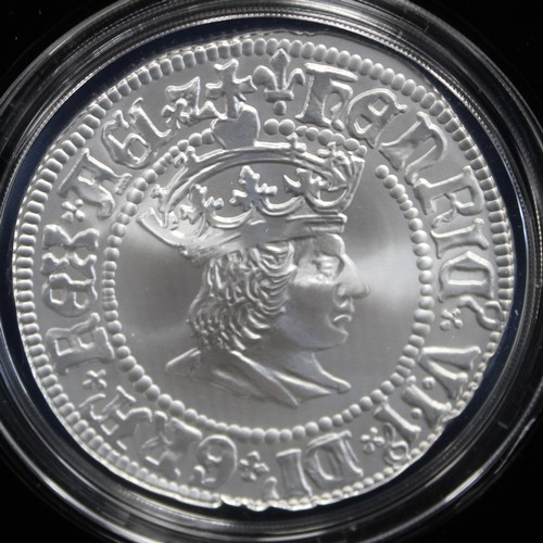 296 - 2022 Henry VII 5oz silver proof £10, Elizabeth II. The first part of the British Monarchs series wit... 