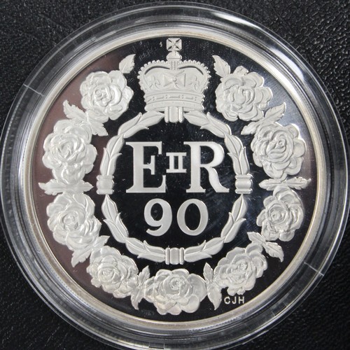 226 - 2016 5oz silver proof £10 celebrating the 90th Birthday of the late Queen Elizabeth II and featuring... 