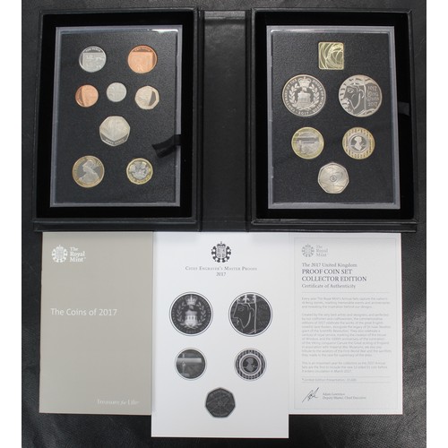 272 - 2017 Royal Mint 13-coin proof set, The Collectors Edition, featuring the King Canute £5 coin and Jan... 