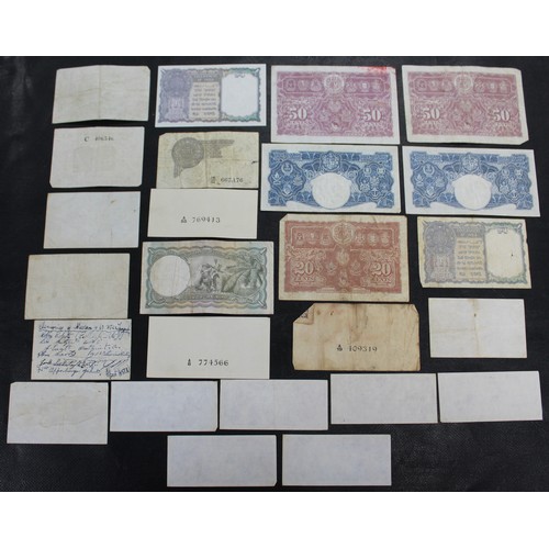 17 - A selection world banknotes (25) comprised of Commonwealth/Territory issues of George VI from Ceylon... 