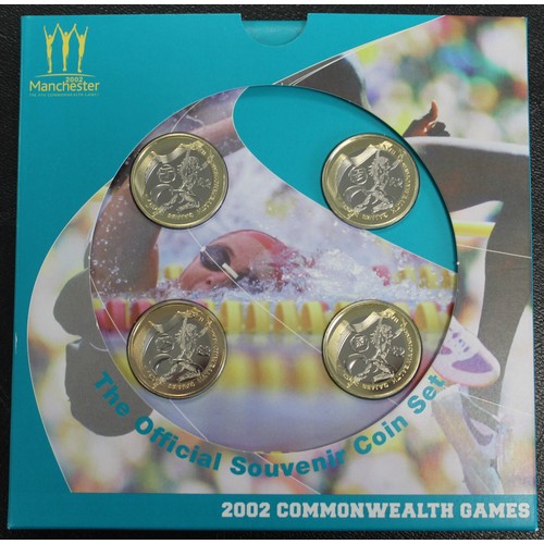 239 - BUNC 2002 Commonwealth Games £2 coin set. In excellent condition throughout, complete with insert. A... 