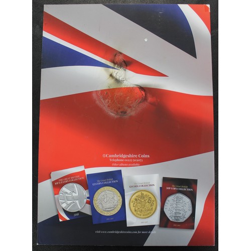 216 - 2012 London Olympics 50p collection comprising all 29 issues all generally from light circulation. P... 