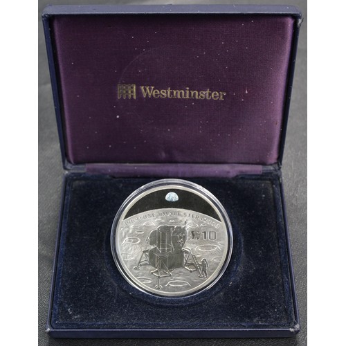 302 - Guernsey, 2020 5oz silver proof £10, Elizabeth II. Struck to commemorate the 50th Anniversary of the... 