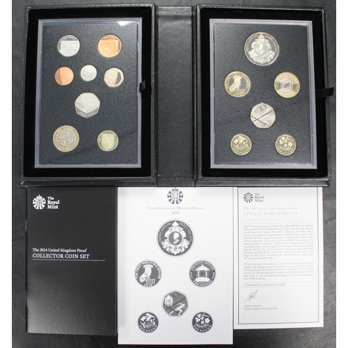 274 - 2014 Royal Mint 14-coin proof set, Collectors Edition, including Trinity House £2 & Queen Anne £... 