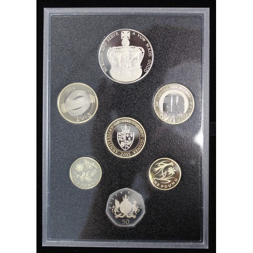 272 - 2013 Royal Mint 15-coin proof set, Collectors Edition, featuring the London Underground £2 coins &am... 