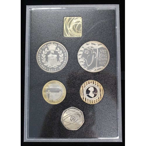 277 - 2017 Royal Mint 13-coin proof set, The Collectors Edition, featuring the King Canute £5 coin and Jan... 