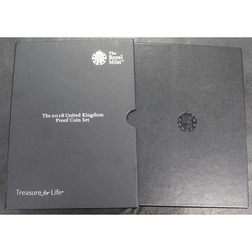 278 - 2018 Royal Mint 13-coin proof set, Collectors Edition, featuring the Frankenstein £2 & Prince Ge... 