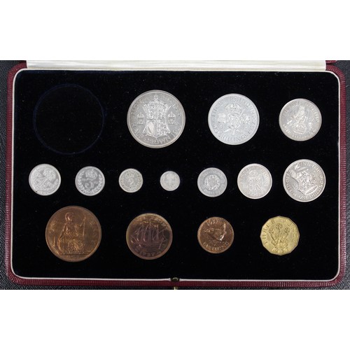 169 - 1937 Proof set in original case of issue for the coronation of George VI. Missing crown but otherwis... 