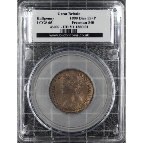 32 - 1880 Half Penny, LCGS 65, Victoria 