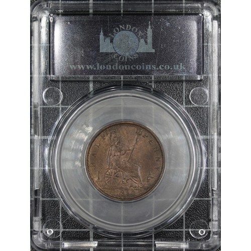 32 - 1880 Half Penny, LCGS 65, Victoria 