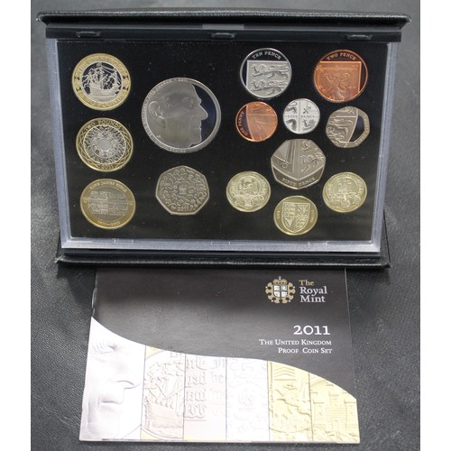 268 - 2011 Royal Mint 14-coin proof set including Mary Rose £2 and Prince Philip 90th Birthday commemorati... 