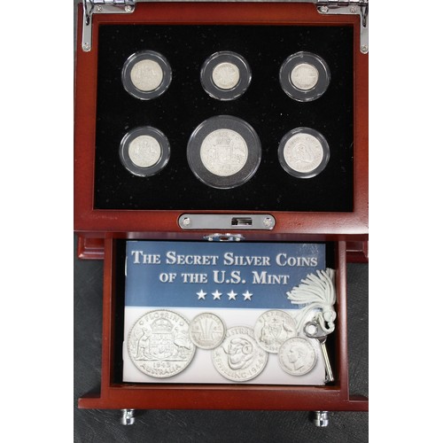 325 - The Secret Silver Coins of the US Mint. During WW2 the US Mints agreed to manufacture coins for Aust... 