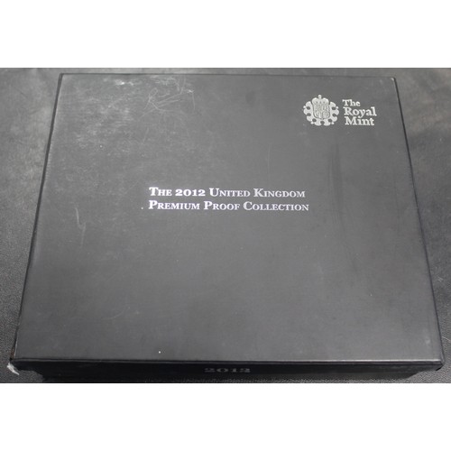 292 - 2012 Royal Mint 11-coin premium proof set featuring the Charles Dickens £2 coin and Diamond Jubilee ... 