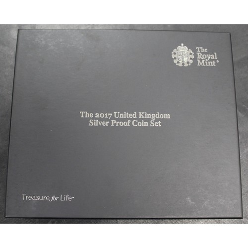 309 - 2017 Silver proof 13-coin Annual set including King Canute & Centenary of the House of Windsor £... 