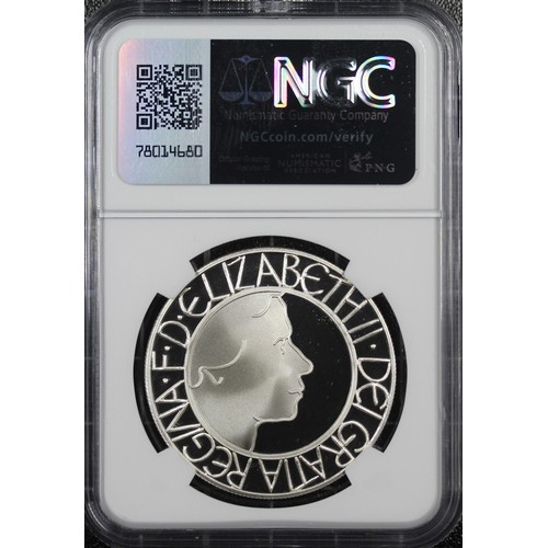 271 - NGC PF69 Ultra Cameo 2003 Silver proof £5 coin, Elizabeth II. Struck to commemorate the 50th Anniver... 