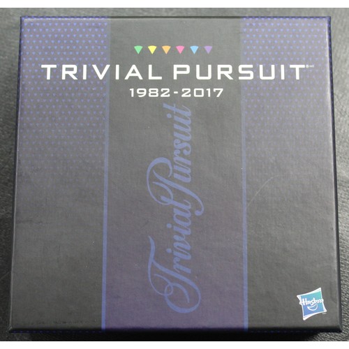 350 - Canada 2017 Trivial Pursuit colourised piedfort silver $25, Elizabeth II. A fun piece celebrating th... 