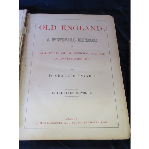 89 - Cassell's magazine 1891 and 'Old England' Volume 2 edited by Charles Knight.