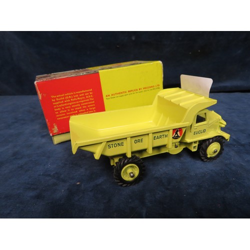 244 - A Dinky Super Toy Euclid Rear Dump Truck with original box by Meccano Ltd.