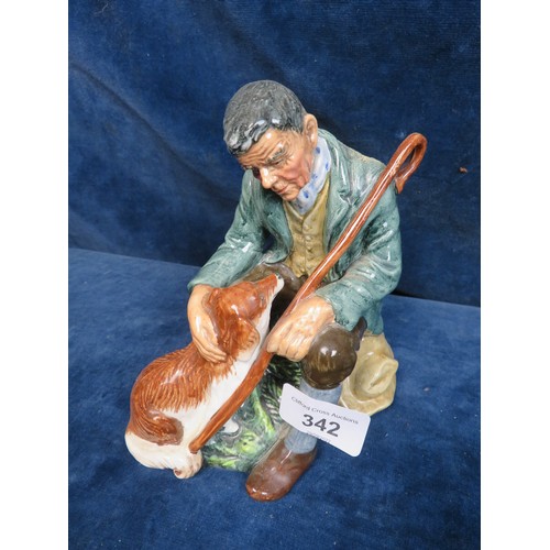 342 - A Royal Doulton figurine 