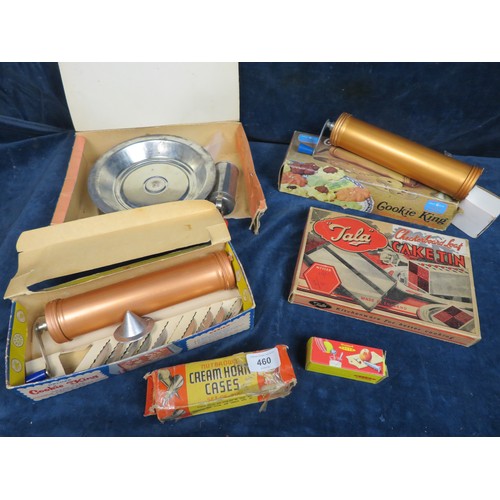 460 - Six vintage cooking items in original boxes.