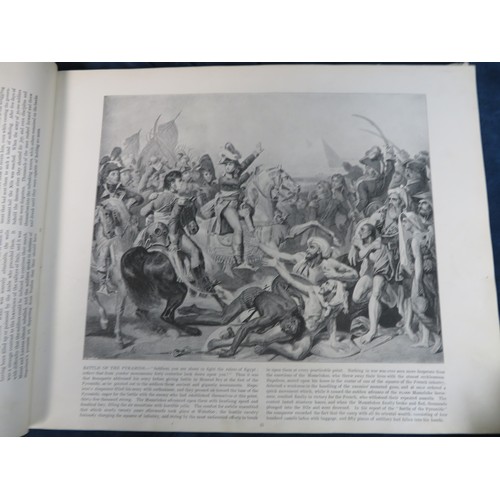 654 - One volume printed by the W. Werner Company, Chicago being 'Napoleon from Corsica to St. Helena' by ... 