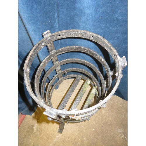 20 - A Blacksmith's made 3-leg brazier.