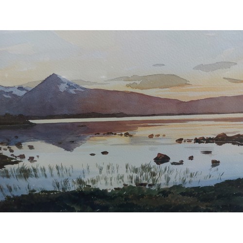 75 - A framed watercolour  by Richard Alred, entitled 