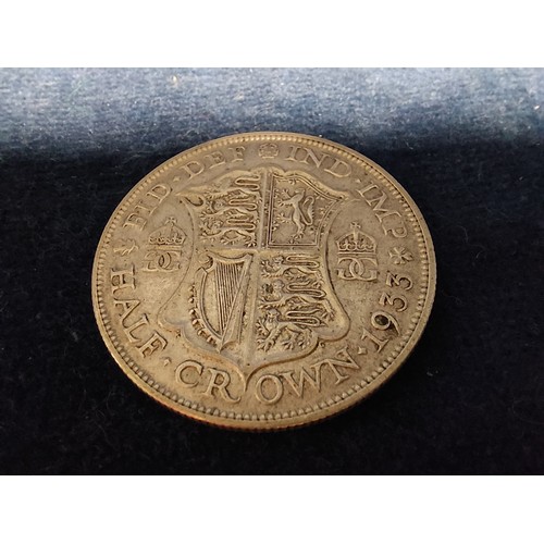 208 - A George V Half Crown, 1933.