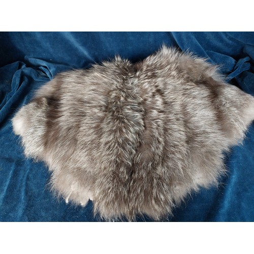 360 - A vintage fur capelet.