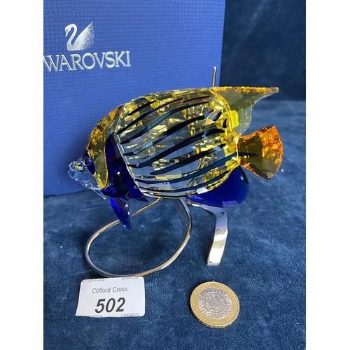 502 - A Swarovski Crystal figure of 