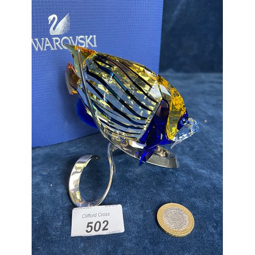 502 - A Swarovski Crystal figure of 