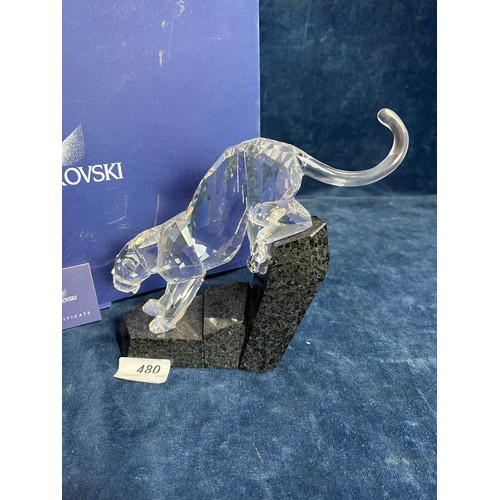 480 - A Swarovski Crystal figure of 