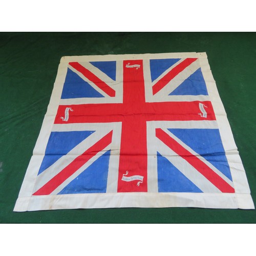 421 - A collection of vintage flags for Great Britain and other countries of various sizes.