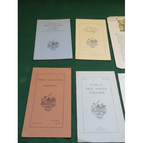 422 - A sundry lot of pamphlets and memorabilia, including Ministry of Food Ration Books 1952-1953, Souven... 