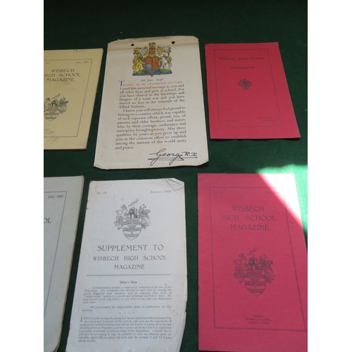 422 - A sundry lot of pamphlets and memorabilia, including Ministry of Food Ration Books 1952-1953, Souven... 