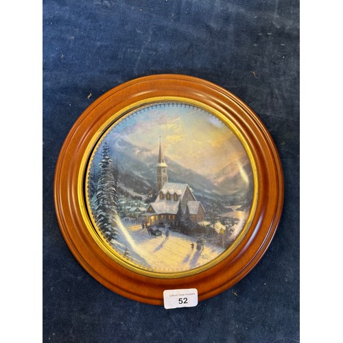 52 - A Bradford Exchange collectors plate No 39B in the limited edition of 