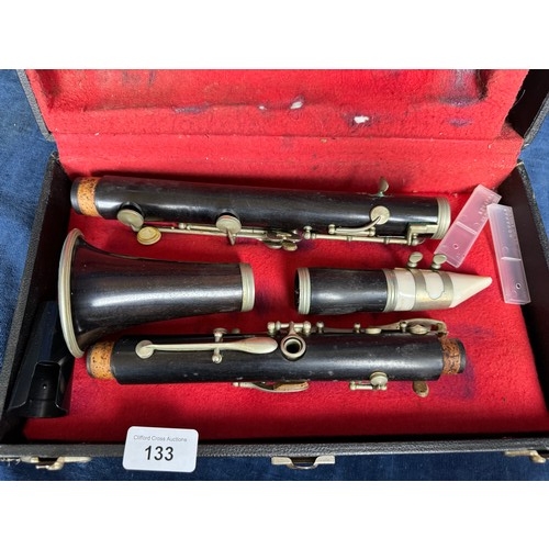 133 - A vintage Selmer Clarinet marked 