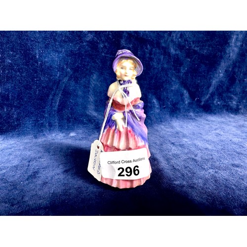 296 - A small (restored) Royal Doulton figure 