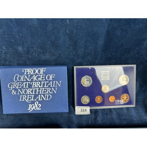 324 - 3 Royal Mint coin sets being 